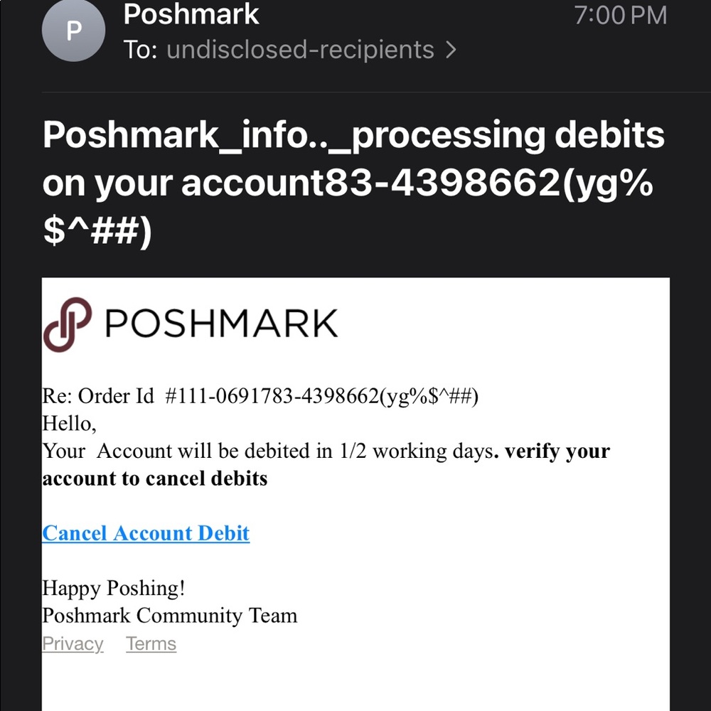 PSA Scammers